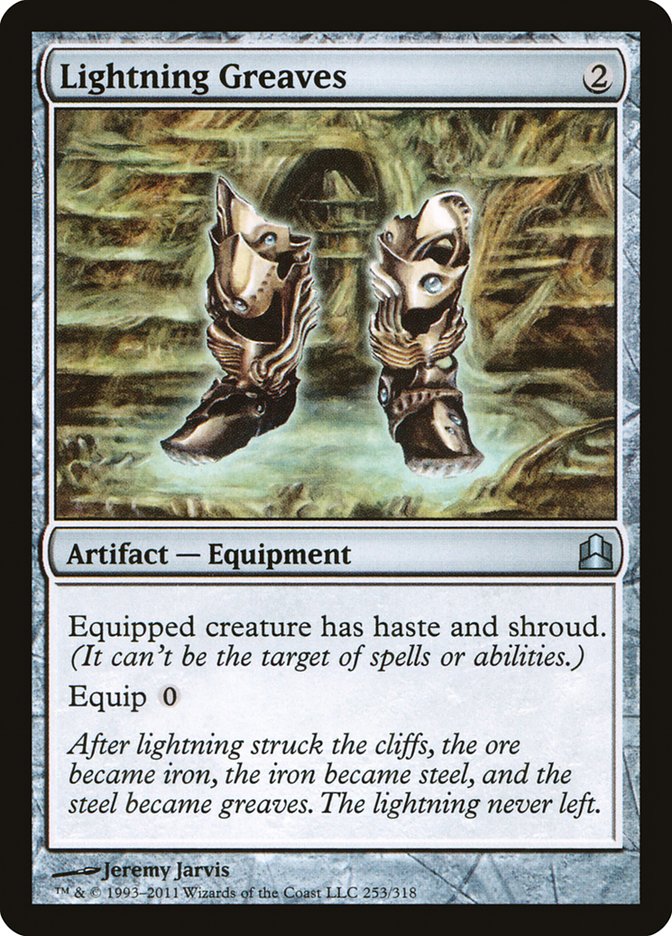 Lightning Greaves [Commander 2011] | Card Citadel