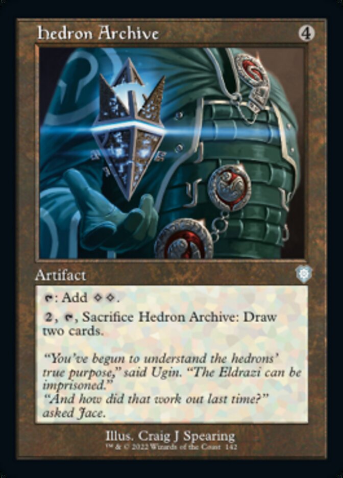 Hedron Archive (Retro) [The Brothers' War Commander] | Card Citadel