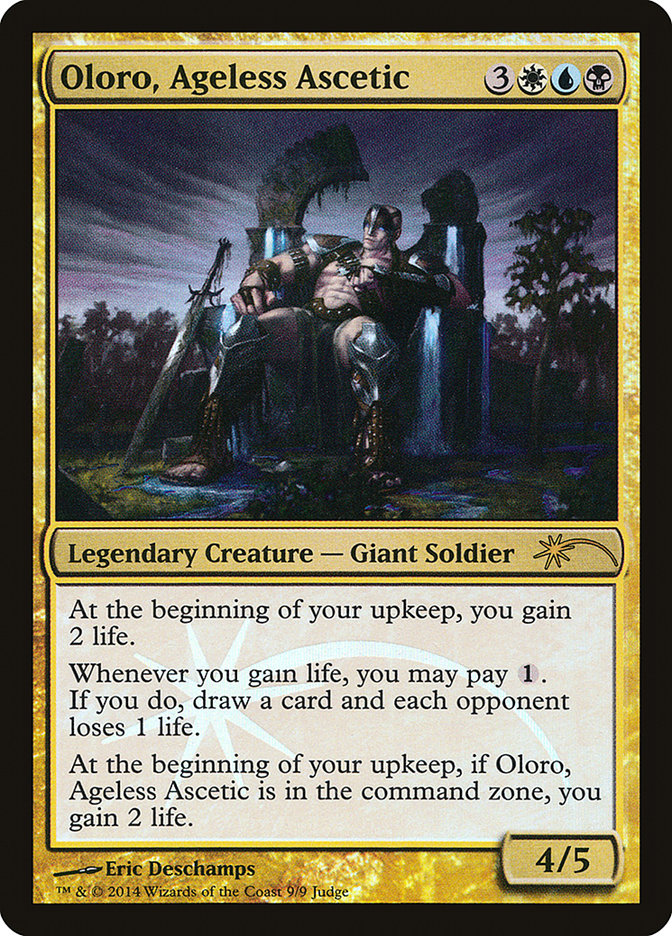 Oloro, Ageless Ascetic [Judge Gift Cards 2014] | Card Citadel