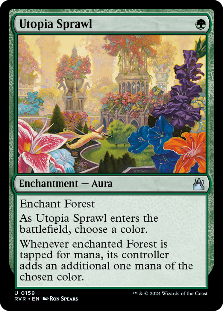 Utopia Sprawl [Ravnica Remastered] | Card Citadel