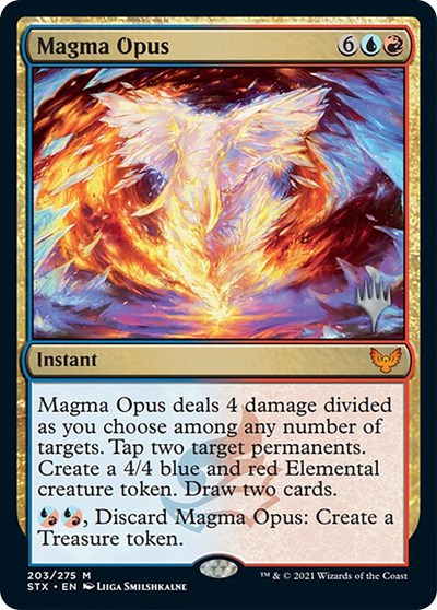 Magma Opus (Promo Pack) [Strixhaven: School of Mages Promos] | Card Citadel