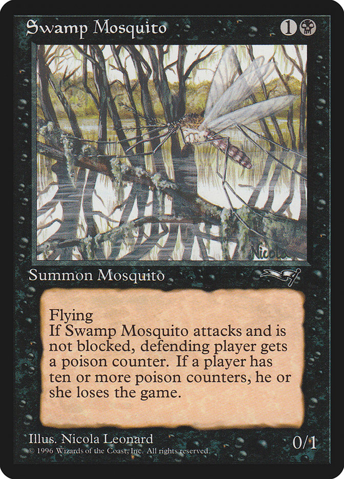 Swamp Mosquito (Facing Side) [Alliances] | Card Citadel