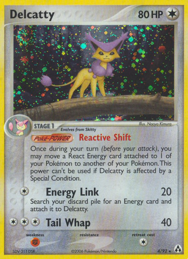 Delcatty (4/92) [EX: Legend Maker] | Card Citadel