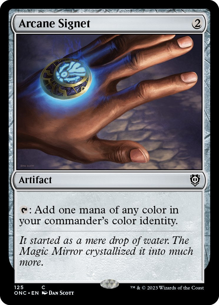 Arcane Signet [Phyrexia: All Will Be One Commander] | Card Citadel