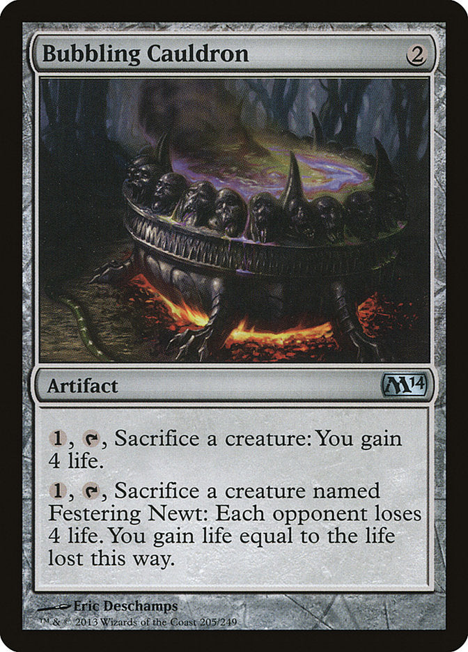 Bubbling Cauldron [Magic 2014] | Card Citadel