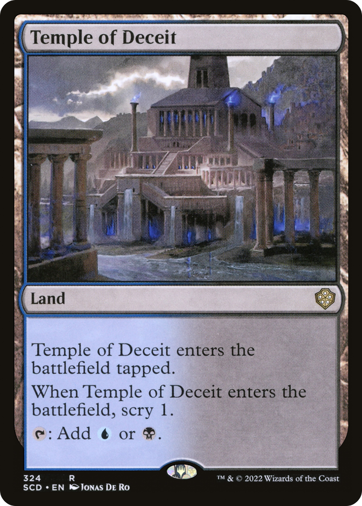 Temple of Deceit [Starter Commander Decks] | Card Citadel