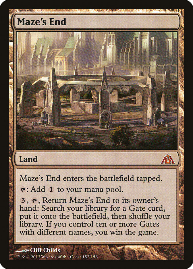 Maze's End [Dragon's Maze] | Card Citadel
