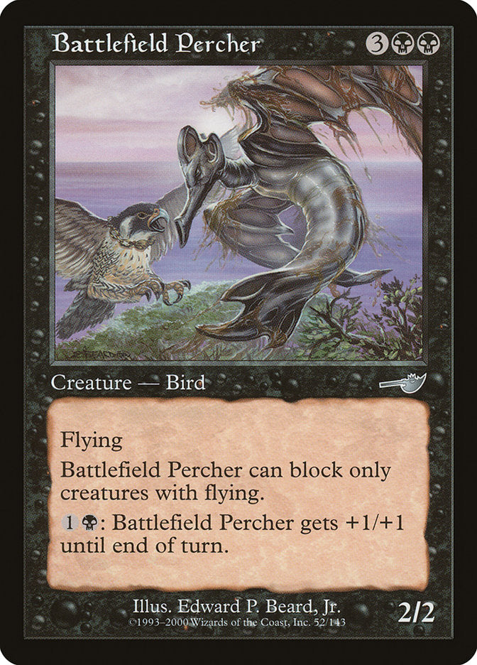 Battlefield Percher [Nemesis] | Card Citadel