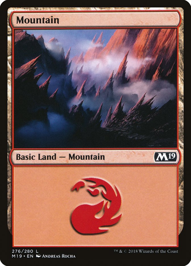 Mountain [Core Set 2019] | Card Citadel