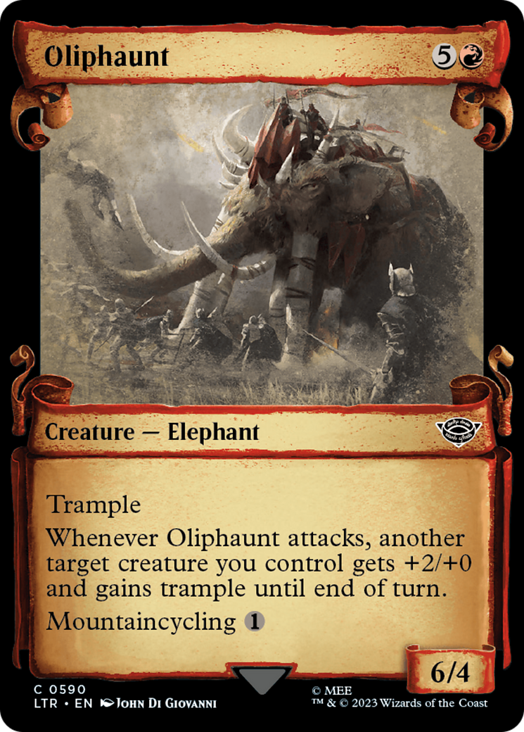 Oliphaunt [The Lord of the Rings: Tales of Middle-Earth Showcase Scrolls] | Card Citadel