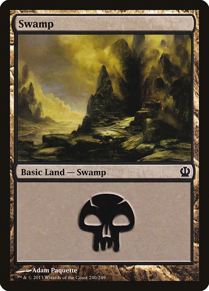 Swamp [Theros] | Card Citadel