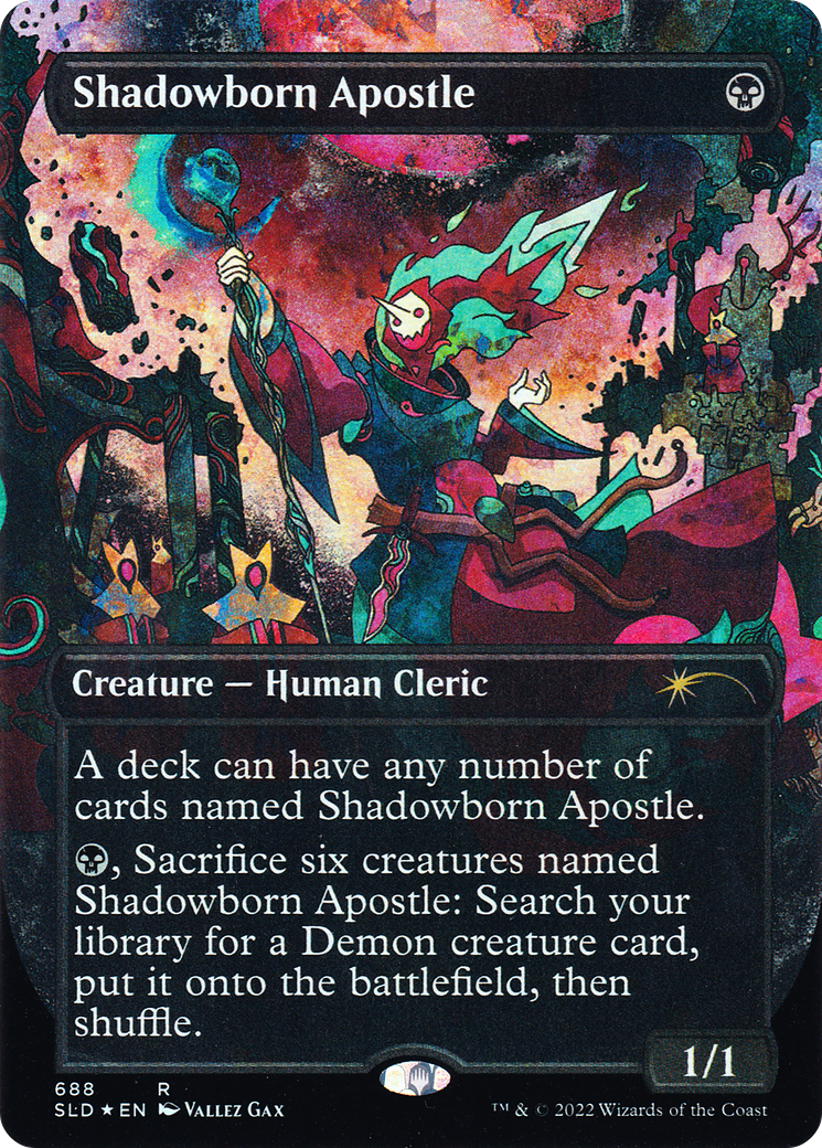 Shadowborn Apostle (688) (Borderless) [Secret Lair Drop Promos] | Card Citadel