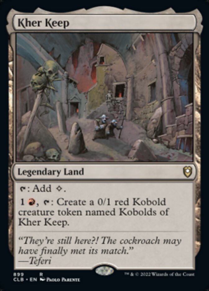 Kher Keep [Commander Legends: Battle for Baldur's Gate] | Card Citadel