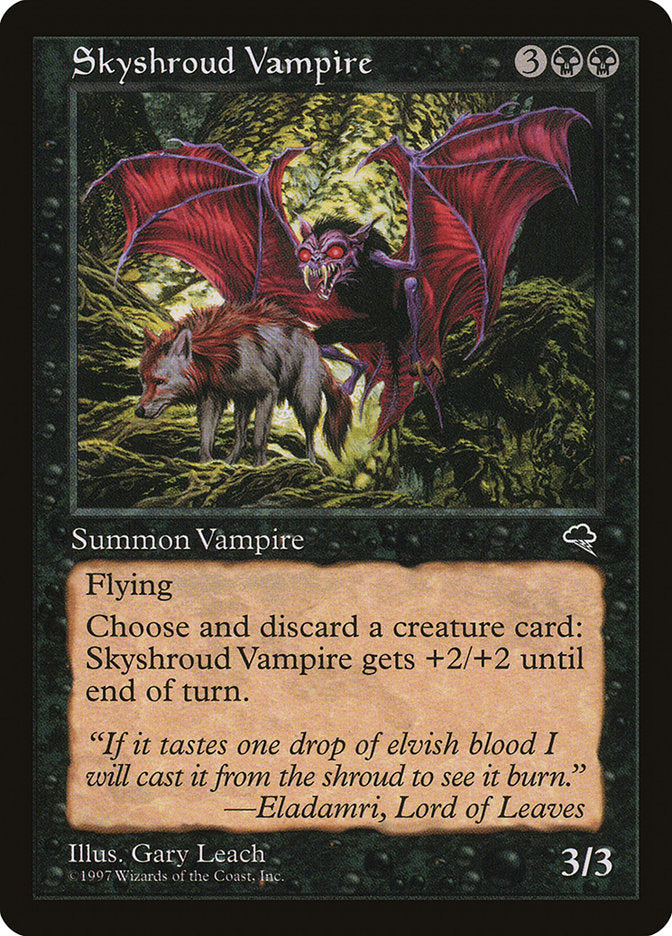 Skyshroud Vampire [Tempest] | Card Citadel