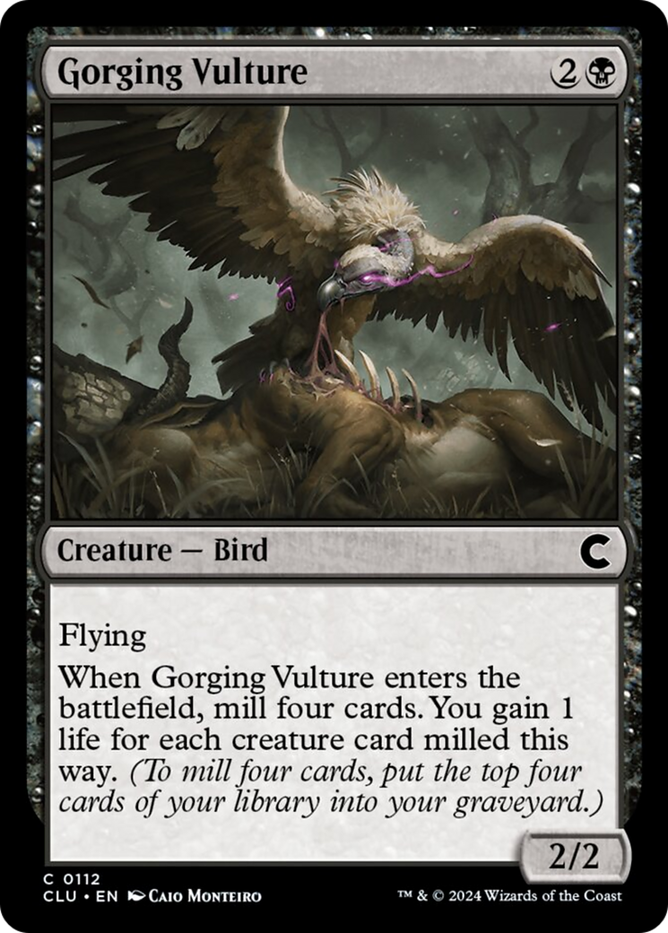 Gorging Vulture [Ravnica: Clue Edition] | Card Citadel