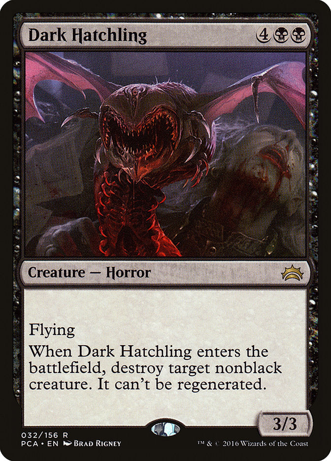 Dark Hatchling [Planechase Anthology] | Card Citadel