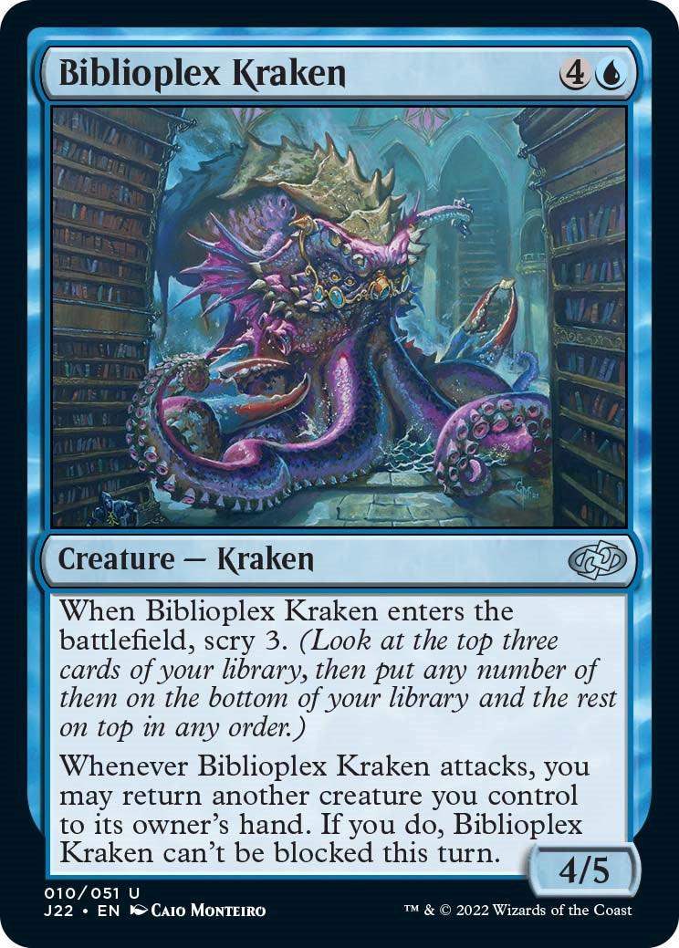 Biblioplex Kraken [Jumpstart 2022] | Card Citadel