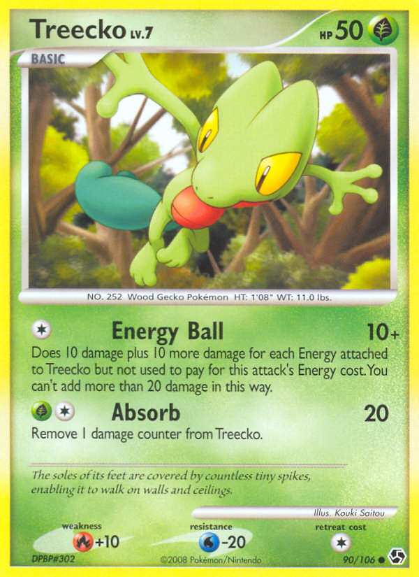 Treecko (90/106) [Diamond & Pearl: Great Encounters] | Card Citadel