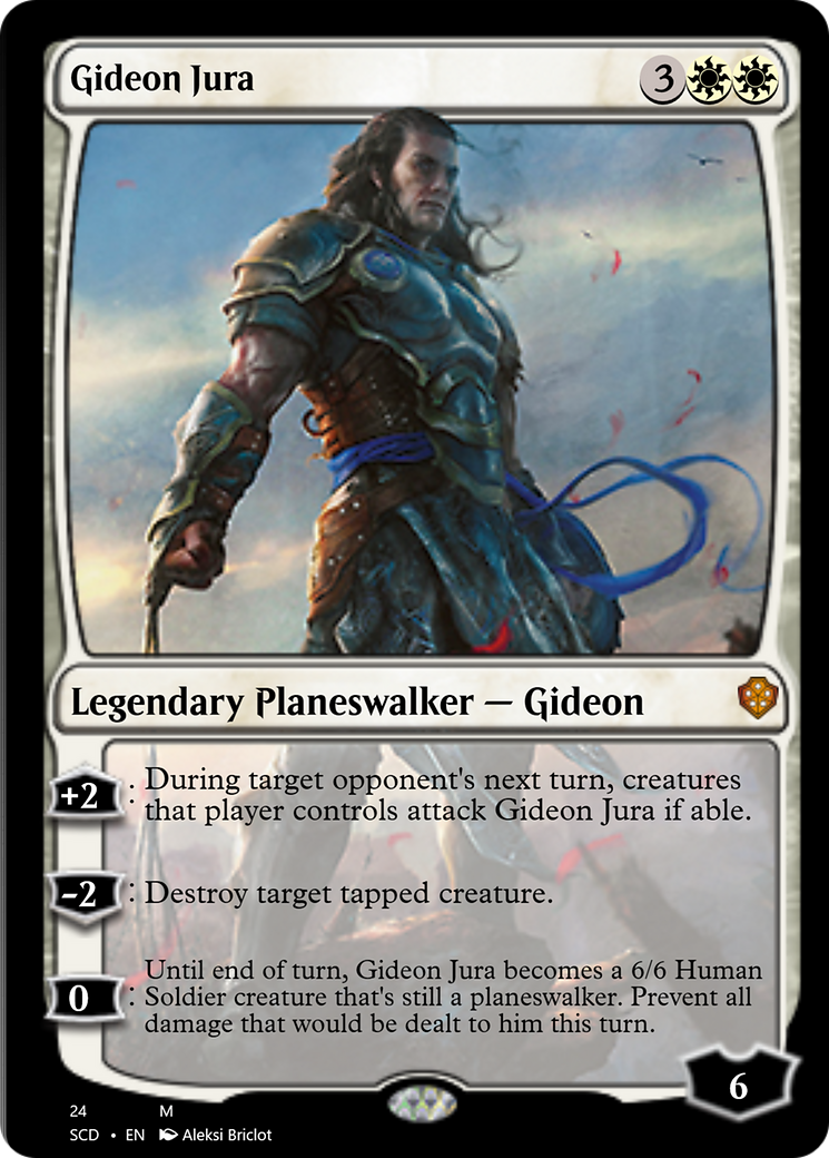 Gideon Jura [Starter Commander Decks] | Card Citadel