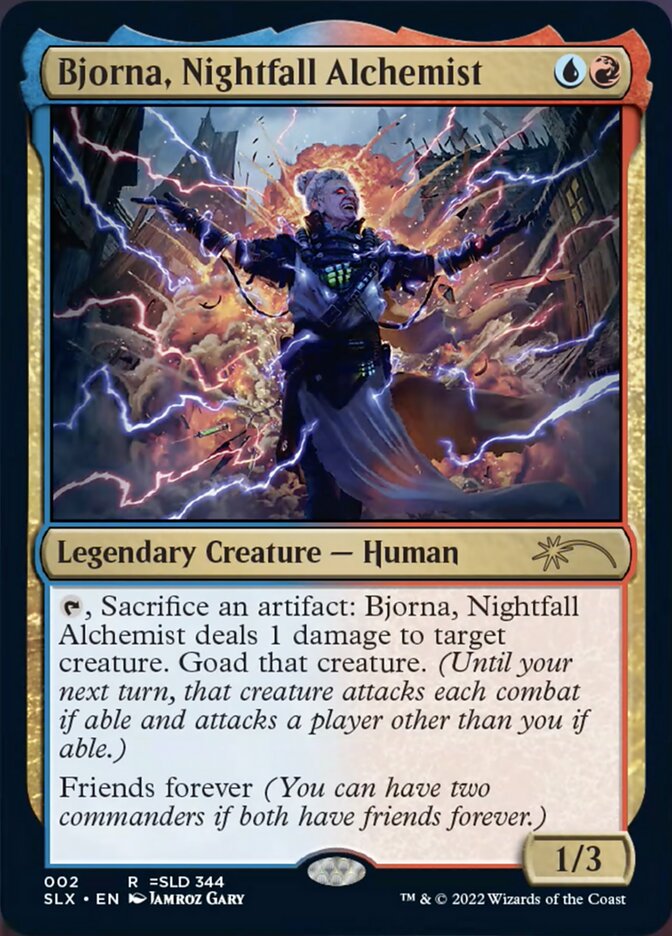 Bjorna, Nightfall Alchemist [Secret Lair: Universes Within] | Card Citadel