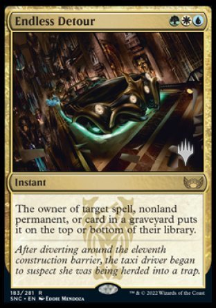 Endless Detour (Promo Pack) [Streets of New Capenna Promos] | Card Citadel