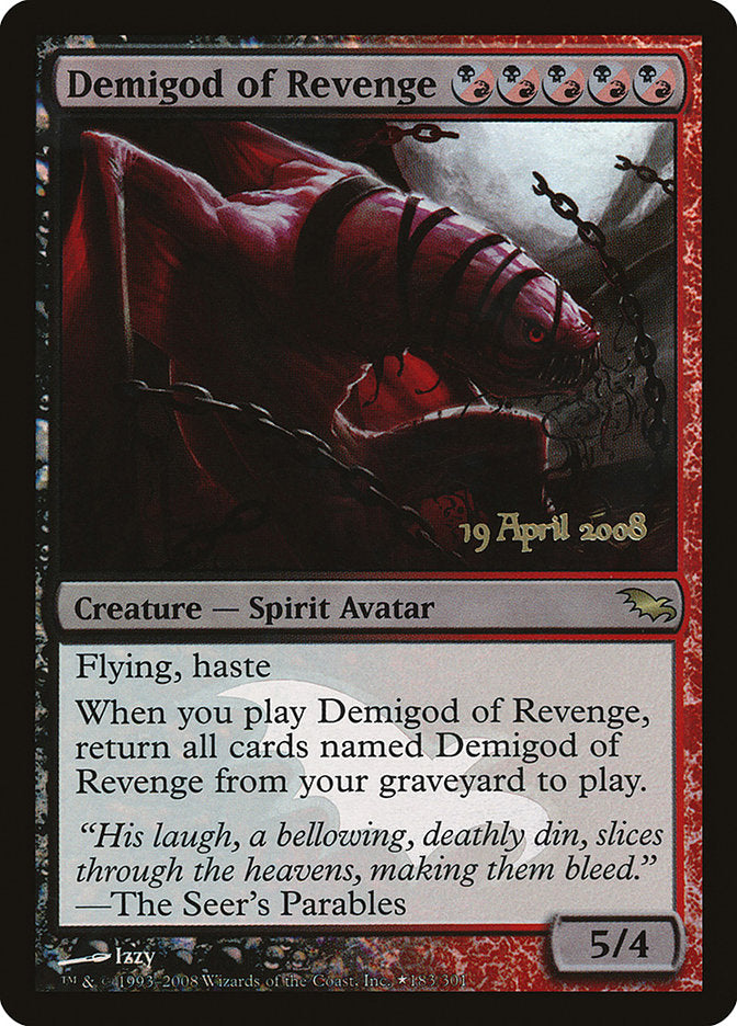 Demigod of Revenge [Shadowmoor Promos] | Card Citadel