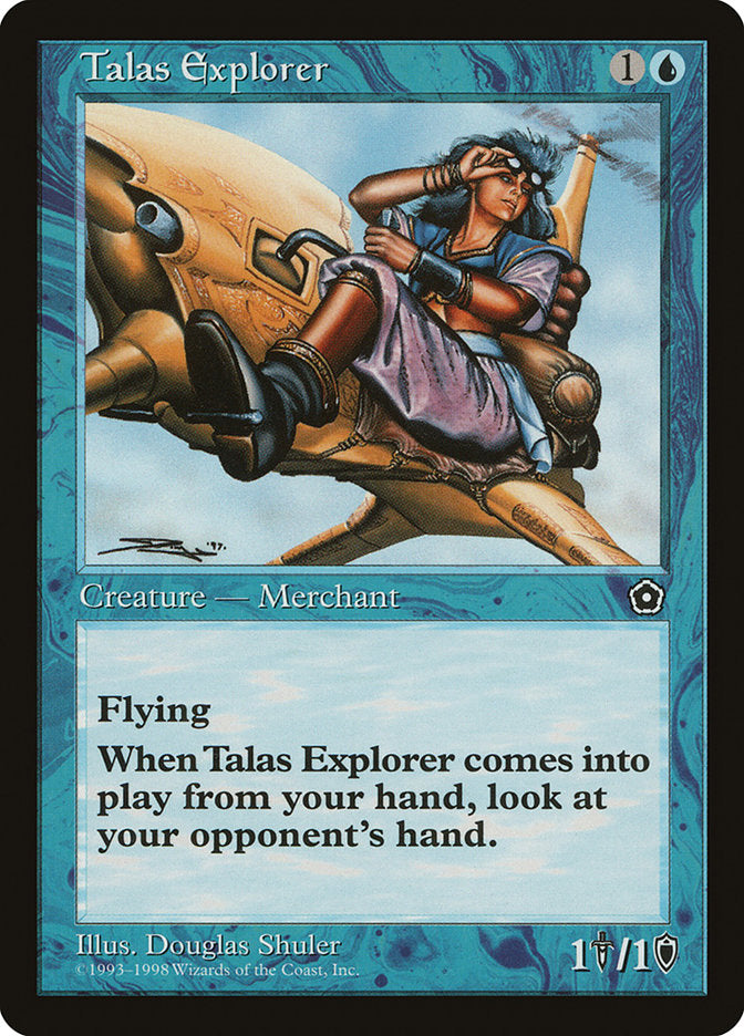 Talas Explorer [Portal Second Age] | Card Citadel