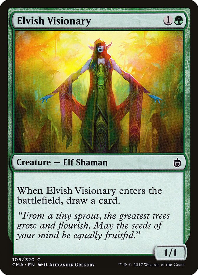 Elvish Visionary [Commander Anthology] | Card Citadel
