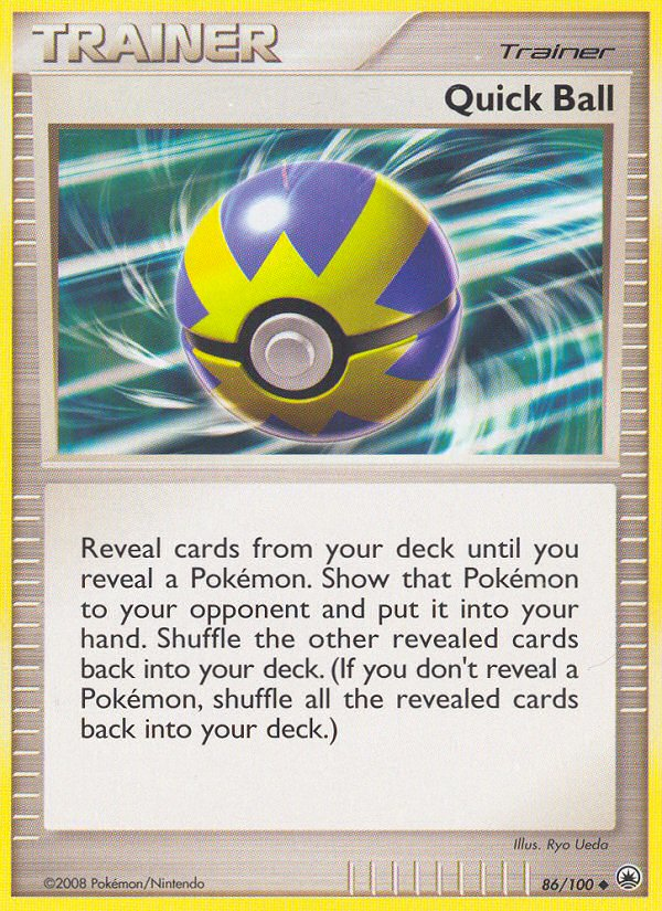 Quick Ball (86/100) [Diamond & Pearl: Majestic Dawn] | Card Citadel