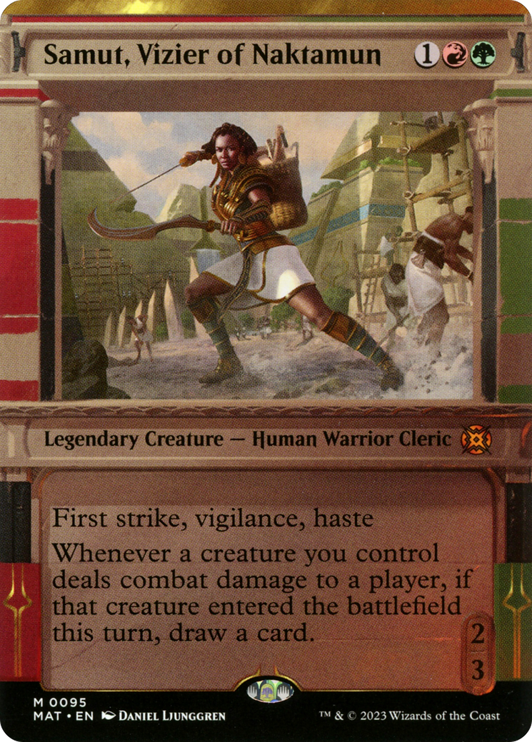 Samut, Vizier of Naktamun (Showcase) [March of the Machine: The Aftermath] | Card Citadel