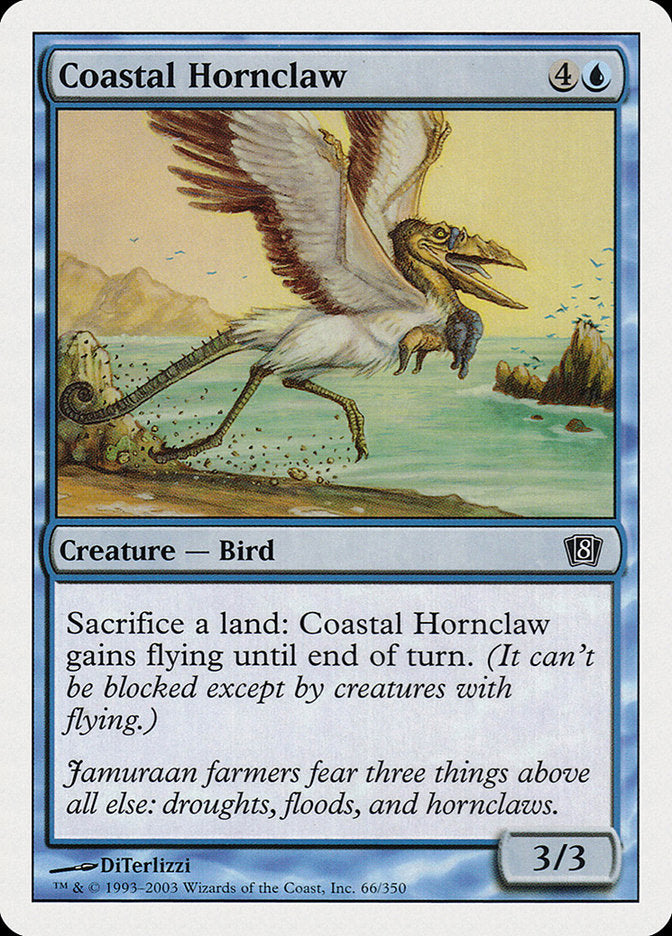 Coastal Hornclaw [Eighth Edition] | Card Citadel