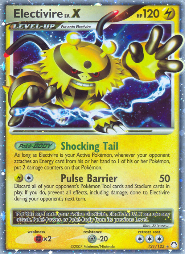 Electivire LV.X (121/123) [Diamond & Pearl: Mysterious Treasures] | Card Citadel