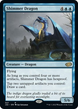 Shimmer Dragon [Jumpstart 2022] | Card Citadel