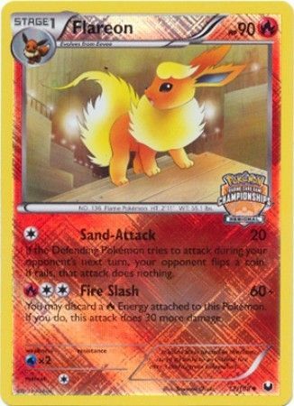 Flareon (12/108) (Regional Championship 2013 Promo) [Black & White: Dark Explorers] | Card Citadel