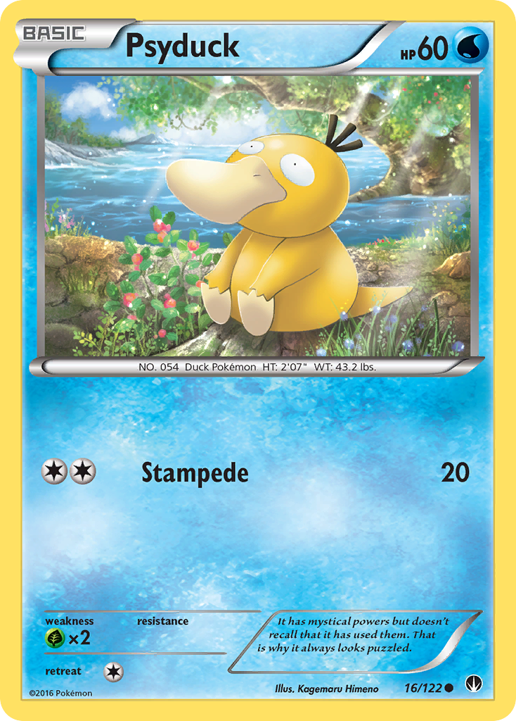 Psyduck (16/122) [XY: BREAKpoint] | Card Citadel