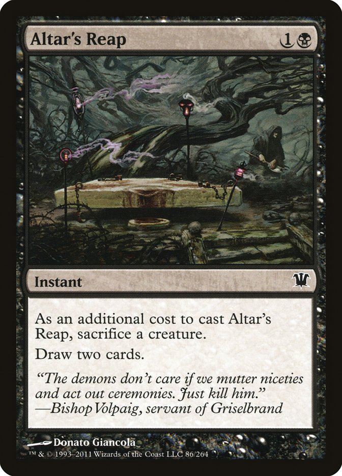 Altar's Reap [Innistrad] | Card Citadel