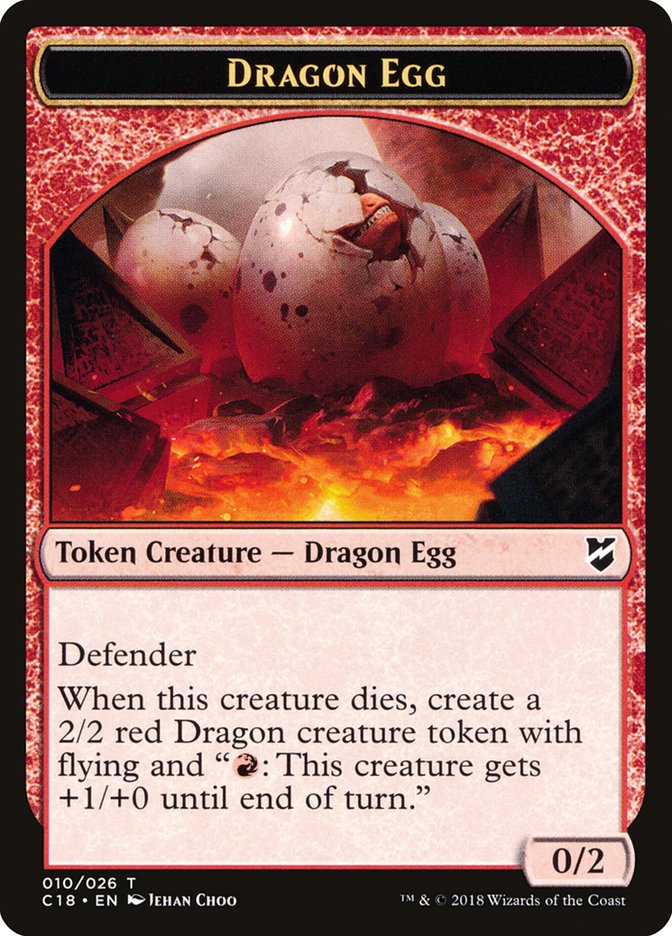 Dragon Egg [Commander 2018 Tokens] | Card Citadel