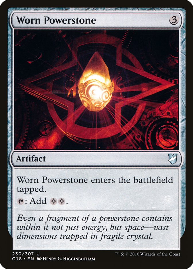 Worn Powerstone [Commander 2018] | Card Citadel