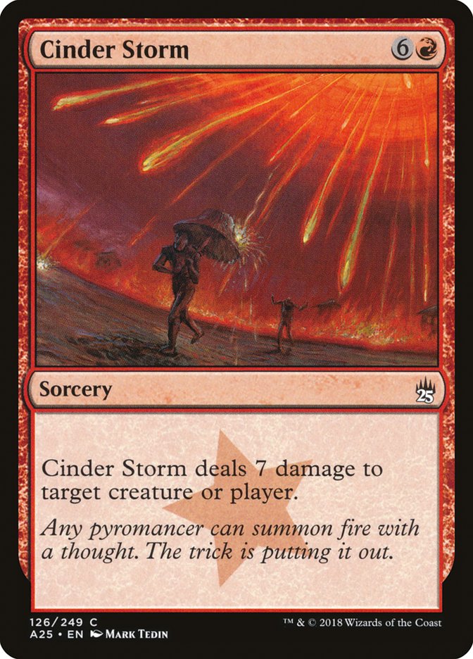 Cinder Storm [Masters 25] | Card Citadel