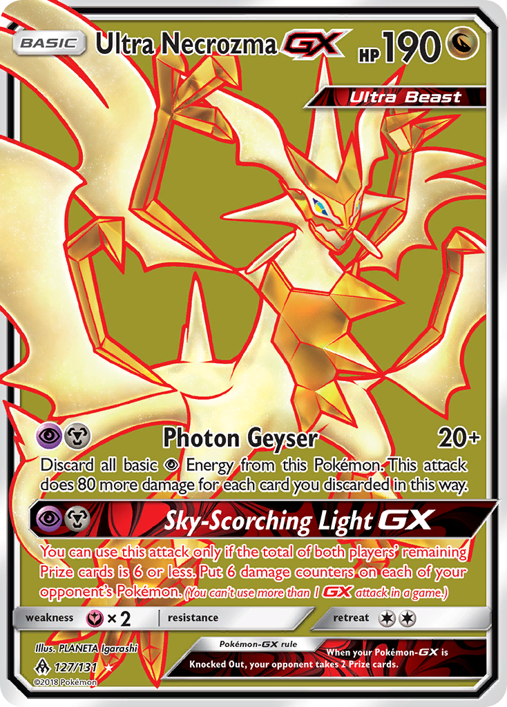 Ultra Necrozma GX (127/131) [Sun & Moon: Forbidden Light] | Card Citadel