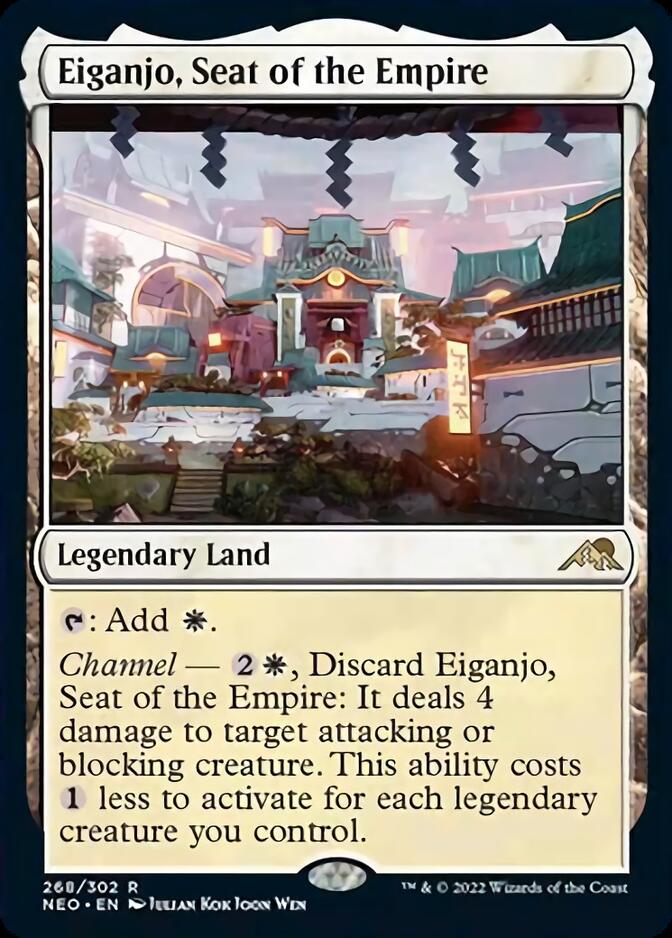 Eiganjo, Seat of the Empire [Kamigawa: Neon Dynasty] | Card Citadel