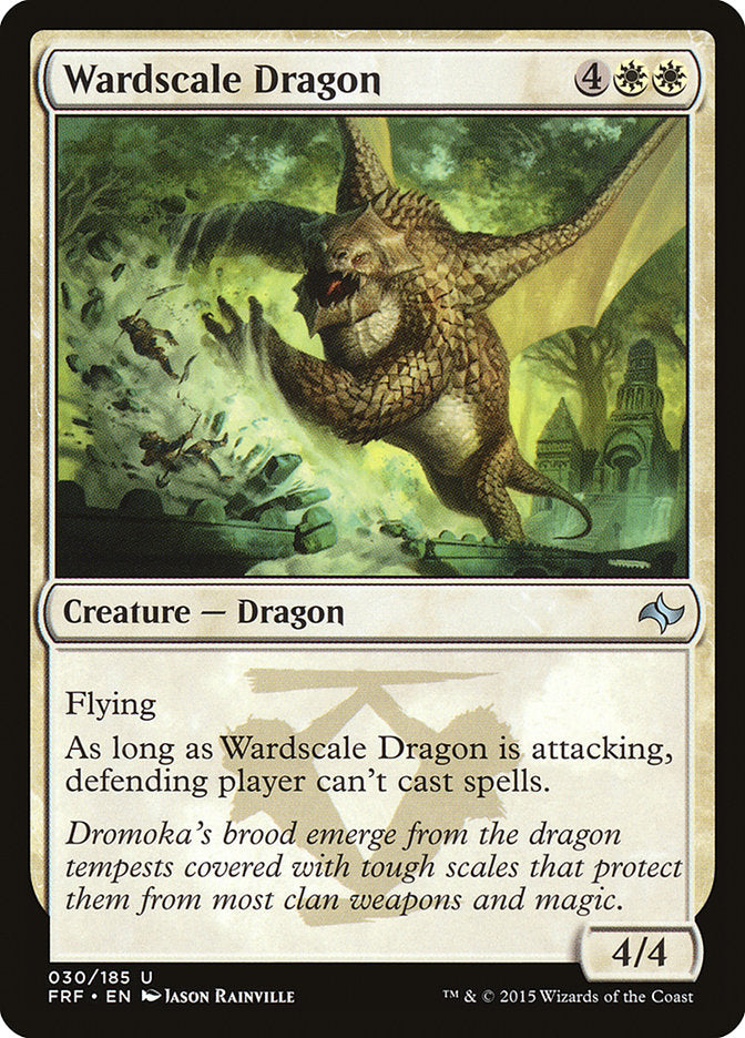 Wardscale Dragon [Fate Reforged] | Card Citadel