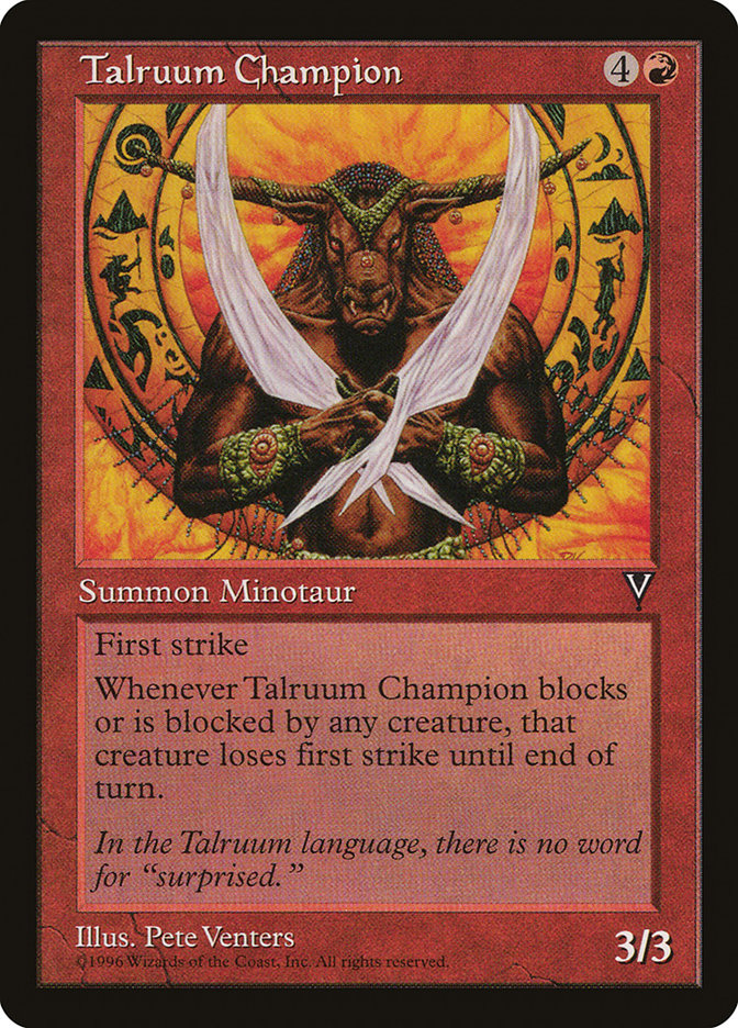 Talruum Champion [Visions] | Card Citadel