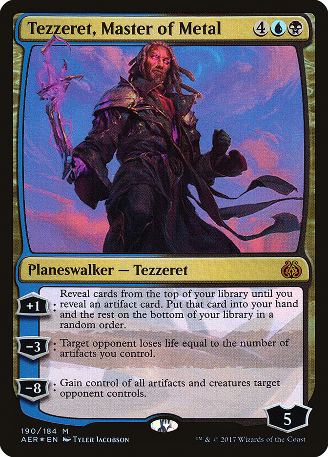 Tezzeret, Master of Metal [Aether Revolt] | Card Citadel