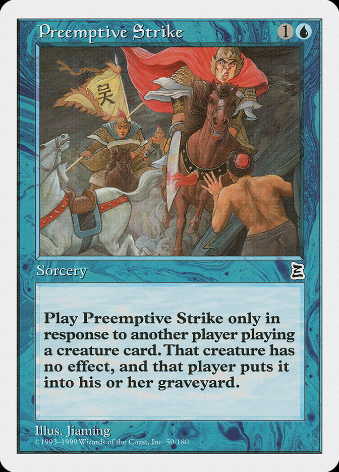 Preemptive Strike [Portal Three Kingdoms] | Card Citadel