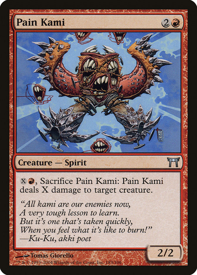 Pain Kami [Champions of Kamigawa] | Card Citadel