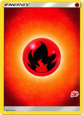 Fire Energy (Charizard Stamp #12) [Battle Academy 2020] | Card Citadel