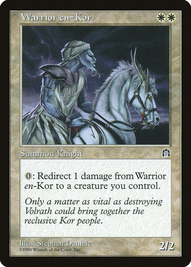 Warrior en-Kor [Stronghold] | Card Citadel
