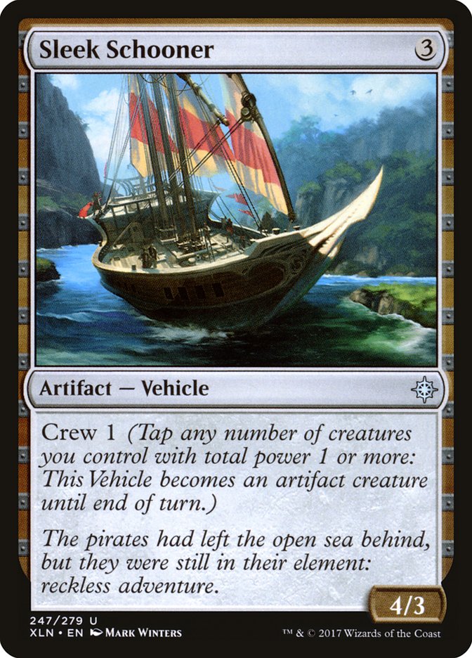 Sleek Schooner [Ixalan] | Card Citadel