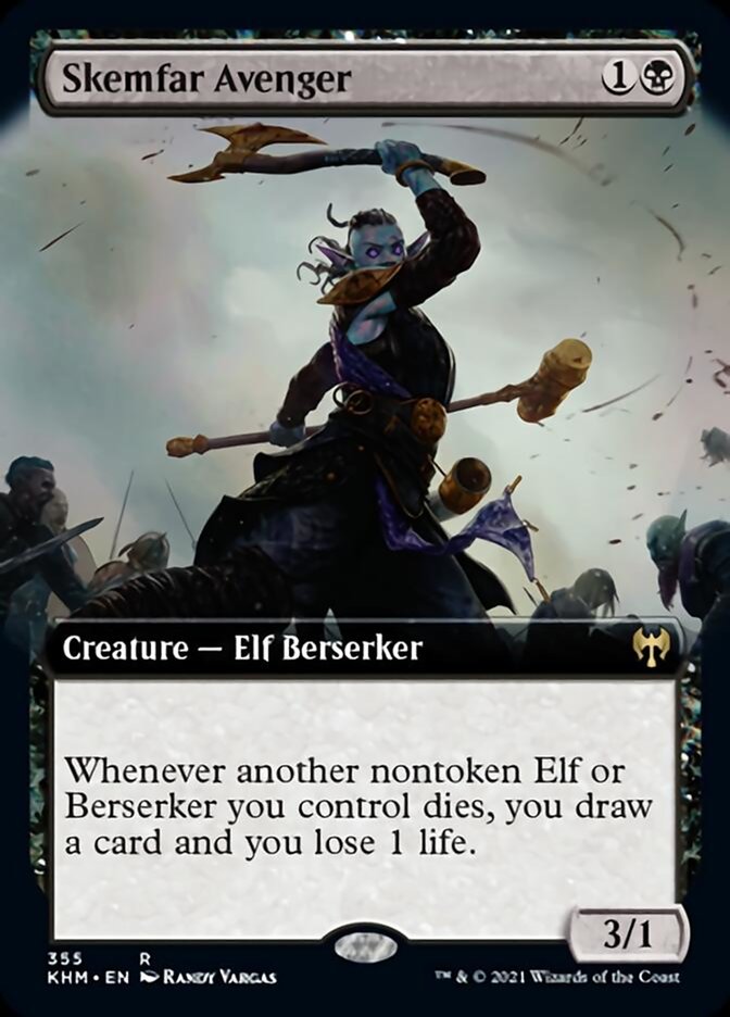 Skemfar Avenger (Extended Art) [Kaldheim] | Card Citadel